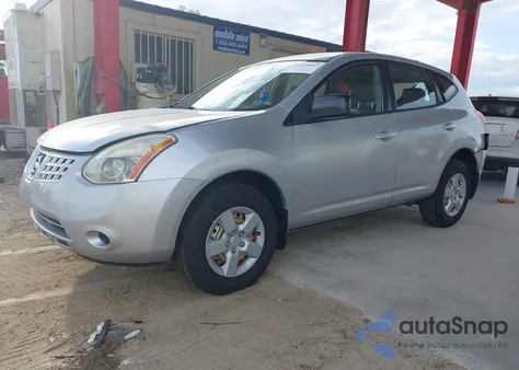 2008 Nissan Rogue S z USA, uszkodzony, nr VIN JN8AS58T48W306304